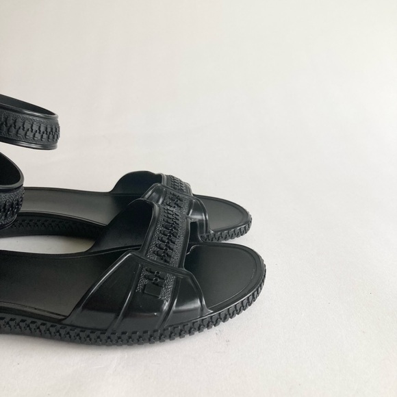 Givenchy Black Synthetic Ankle Strap Sandals size EUR 36, US 5.5 - Picture 4 of 16